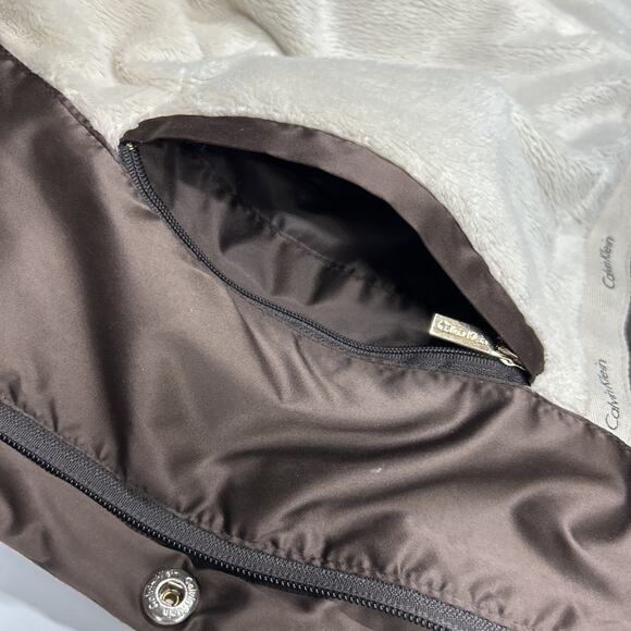 CALVIN KLEIN Women's Quilted Puffer Jacket 60/40 Duck/Waterfowl Feathers NO HOOD - Picture 12 of 16